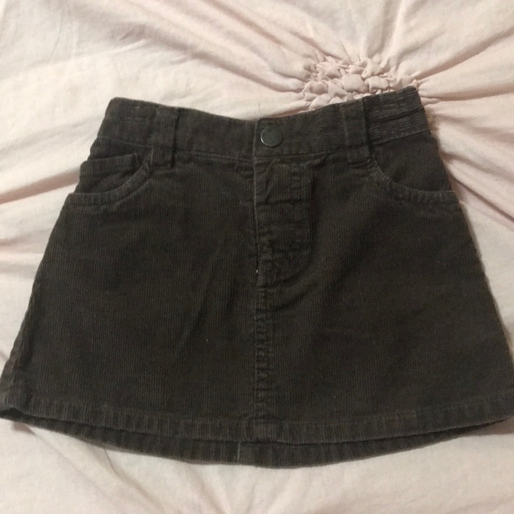 Old Navy brown corduroy skirt